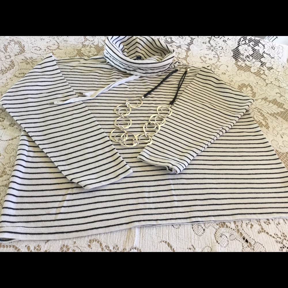 Chaps high neck sweater
